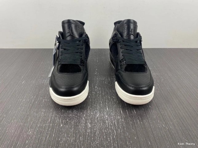 Kick Theory 819139-010 Pony 4 Jordan Retro Black Hair 0802